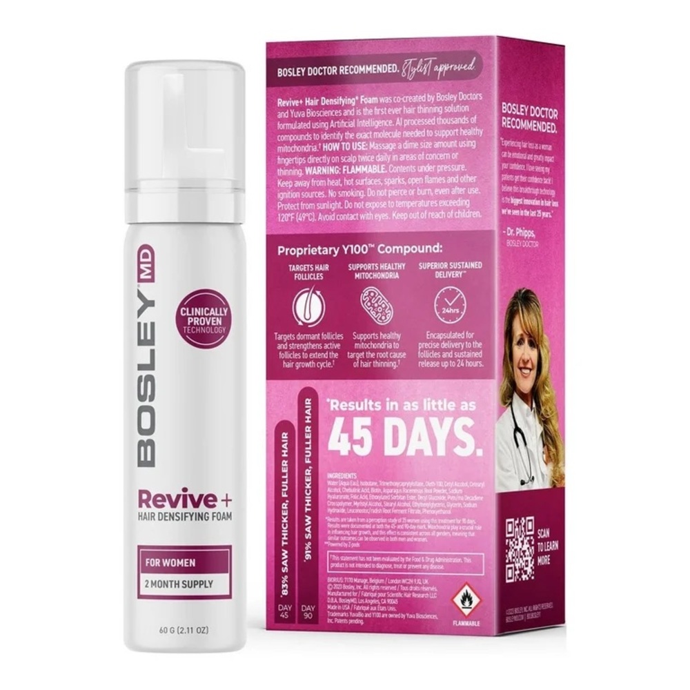 🧴Bosley MD REVIVE+ Densifying Foam (Women)